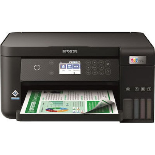 ΠΟΛΥΜΗΧΑΝΗΜΑ INKJET EPSON L6260 BLACK  ECOTANK WI-FI, ADF,FAX, DUPLEX